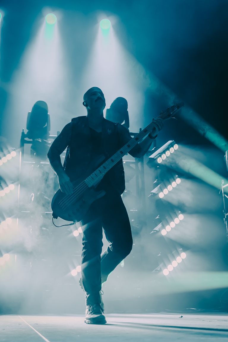 Trivium performing live at AEC Theatre in Adelaide